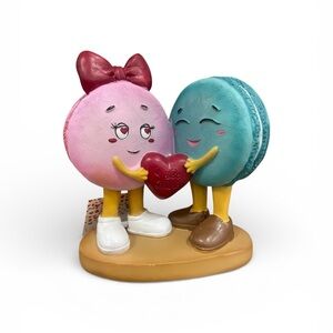 Cute Macaron Couple Figurine